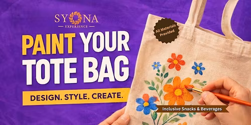 Paint Your Tote Bag