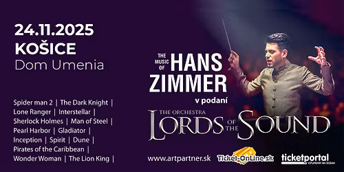 The Music of Hans Zimmer - Lords of the Sound | Ko\u0161ice