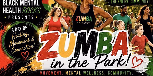 Black Mental Health Rocks Community Zumba: Move, Heal & Connect