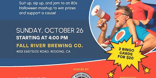 CASA Superhero Xtreme Bingo at Fall River Brewing
