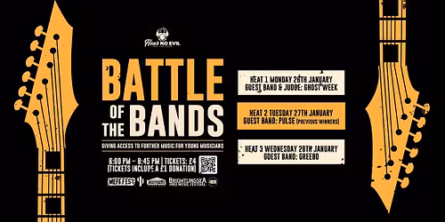 Battle of the Bands Heat 3 \u2013 Guest Judge GREEBO
