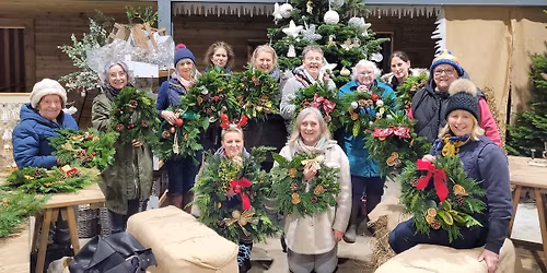 Christmas Wreath Making by A Trace Of Craft 