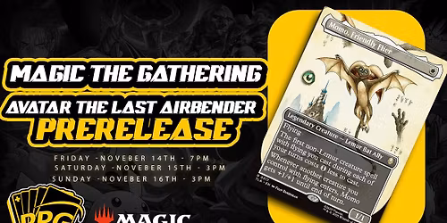 MTG Avatar the Last Airbender Prerelease