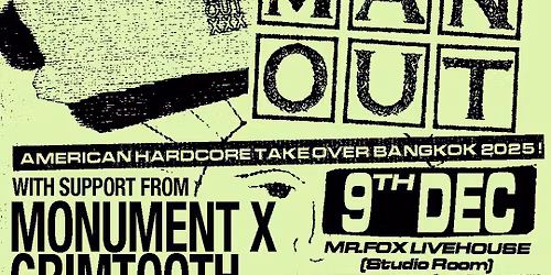 BIB & ODD MAN OUT Takeover Bangkok 09.12.2025