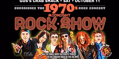 70s Midnight Rock Show at Gus's Crab Shack!