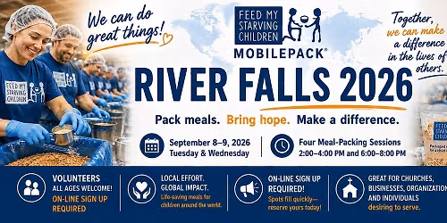 Feed My Starving Children MobilePack: River Falls, WI 2026