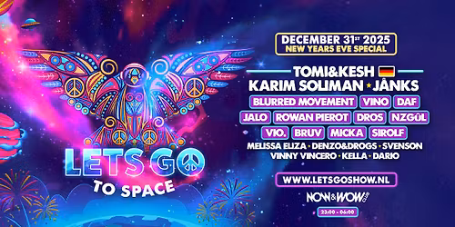 LETS GO 'To Space' - New Years Eve Special