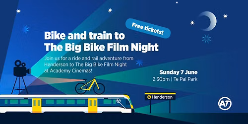 Bike and train to The Big Bike Film Night