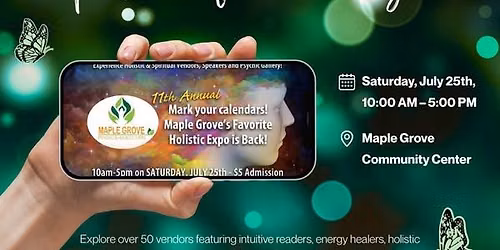 11th Annual Maple Grove Psychic & Holistic Expo
