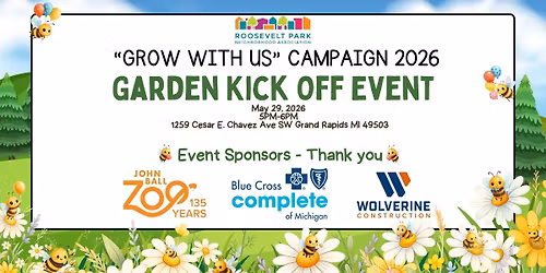 Roosevelt Park Community Garden + Kick off Event 