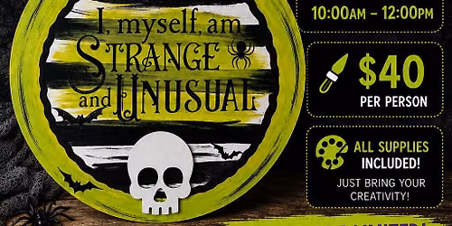 Strange & Unusual Door Hanger
