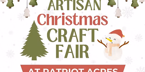Holiday Artisan Craft Fair
