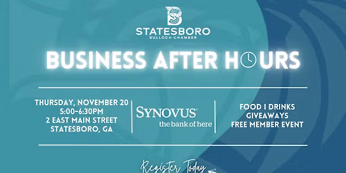 Business After Hours - Synovus 