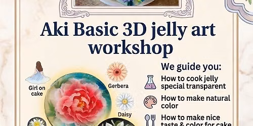 Basic 3D jelly art cake 
