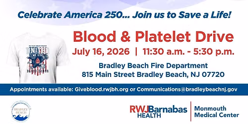 Blood & Platelet Drive 