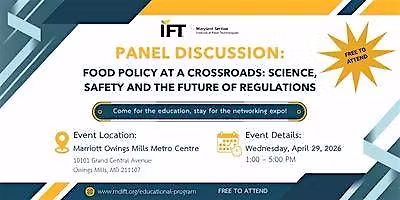Food Policy at a Crossroads: Science, Safety and the Future of Regulations