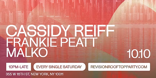 revision rooftop party \/\/ 10.10.26