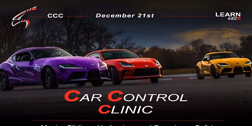 Car Control Clinic @ ECR