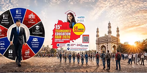15th Telangana\u2019s Education Fair - 2026