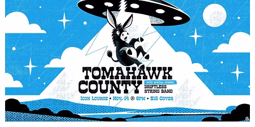 Tomahawk County returns to ICON in Sioux Falls w\/ Driftless String Band