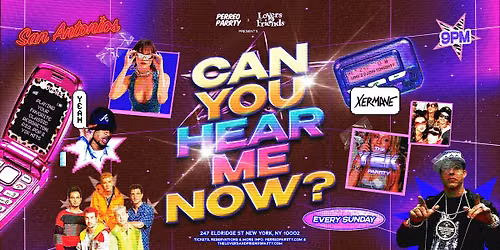 The Y2k Parrty- Can you hear me now? Classics at San Antonios Cocktail  Bar