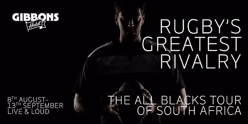 The All Blacks Vs. The Springboks Game 4