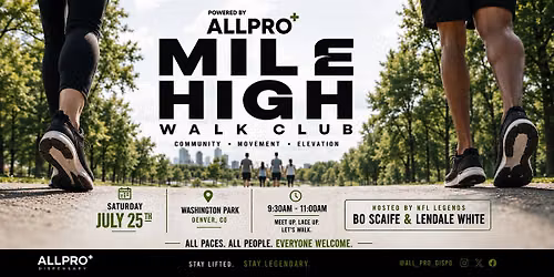 4th Mile High Walk Club Presented by ALLPRO+