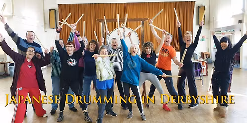 JAPANESE DRUMMING WORKSHOPS. High-Energy, Hands-On Fun Group Classes!