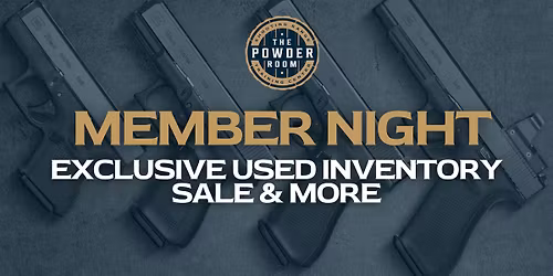 December Member Night + Exclusive Inventory Sale