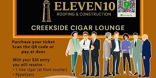 Network and Unwind at Creekside Cigar Lounge