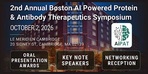 Boston AI-Powered Innovation in Protein and Antibody Therapeutics Symposium