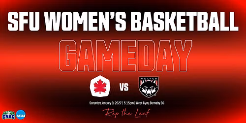 SFU Women's Basketball vs. Western Oregon University
