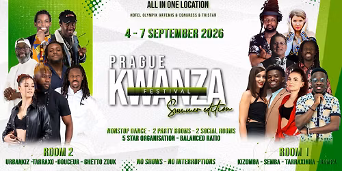 PRAGUE KWANZA FESTIVAL - Summer edition 2026