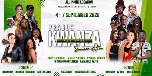 PRAGUE KWANZA FESTIVAL - Summer edition 2026
