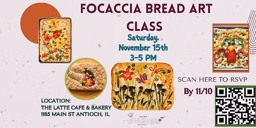 Focaccia Bread Art Class