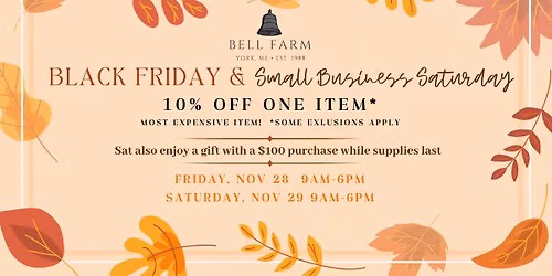 Small Business Saturday