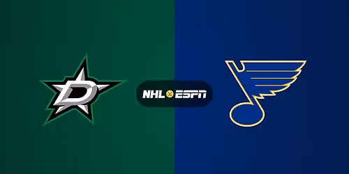 NHL: Stars @ Blues
