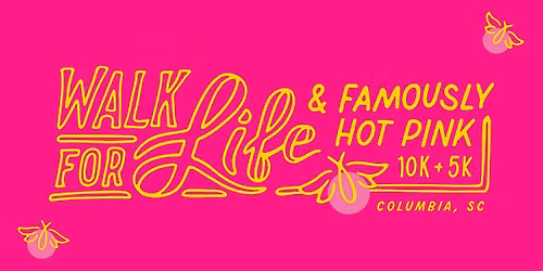 VOLUNTEER for 2026 Walk for Life and Famously Hot Pink 10K + 5K