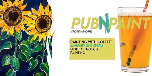 Pizza Ordze Rd Paint Night with PubNPaint Jan 2nd