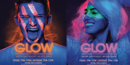 GLOW-In-The-Dark Jump Parties at Sky Zone