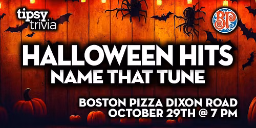 GTA: BP's Dixon Road - Halloween Hits Name That Tune - Oct 29, 7pm