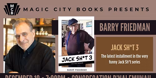 An Evening With Barry Friedman