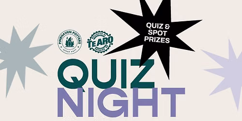 Pinehaven Potters Quiz Night Fundraiser