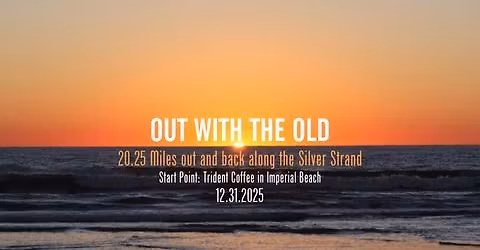 Ruck Out 2025! 20.25 Mile Ruck on 12\/31 along the Silver Strand