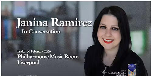 Janina Ramirez at Philharmonic Music Room, Liverpool