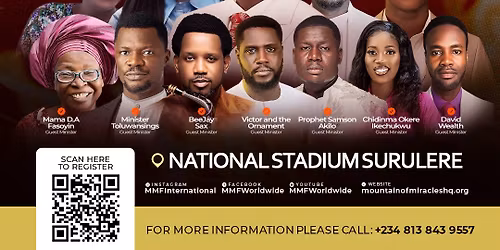 LAGOS MEGA CRUSADE || TAGGED: THE ANCIENT FIRE || 19TH DECEMBER 2025