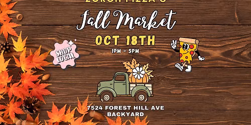 Zorch Pizza's Fall Market