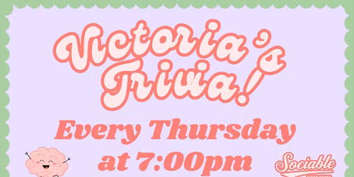 THURSDAY NIGHT TRIVIA