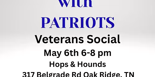Pints with Patriots Veterans Social