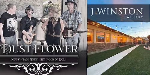 DustFlower at J Winston Winery - Operation Freedom Paws Fundraiser!